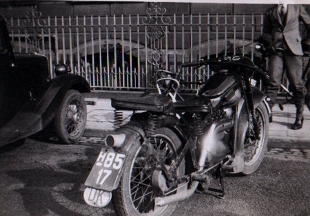 Denmark motorcycle identified by Roger Kimbell