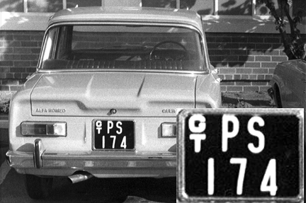 The colonial government instituted a quite detailed system for registering state-owned vehicles, using a GT stacked prefix followed by a department code, in this case, PS for Police Service. After Ian Smith announced the Unilateral Declaration of Independence in 1965, no British vehciles could be sold to the regime and any supplier who would break the sanctions was a welcome help. Thus the previously inconceivable prospect of a foreign brand in use by the administration of a British overseas territory. Formasl independence was reluctantly granted in 1975 after which any brand of vehicle was to be sold in the new Zimbabwe. Brumby archive