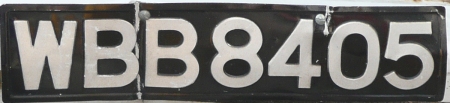The expired three-letter, four-number series which, in the case of W code, ran from 1974-2013.